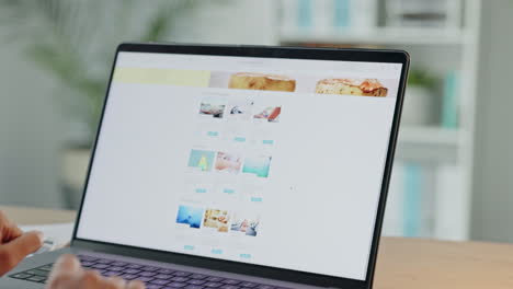 Webdesign-Und-Laptop-Bildschirm-Im-Büro