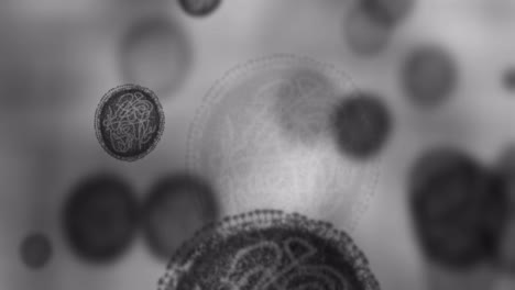 Dna,-Bacterias-Partículas-Microscopio-Zoom-De-Covid