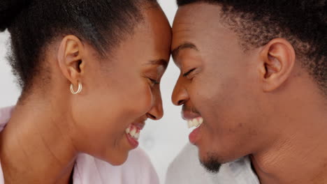 Love,-black-couple,-and-trust-with-happiness