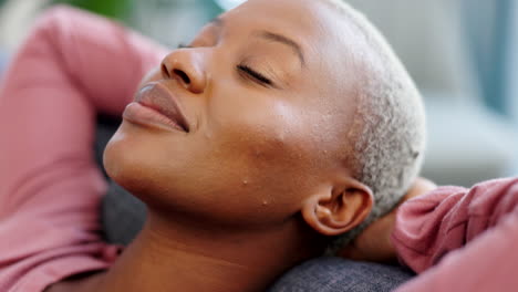 Relax,-calm-and-mental-health-with-a-black-woman