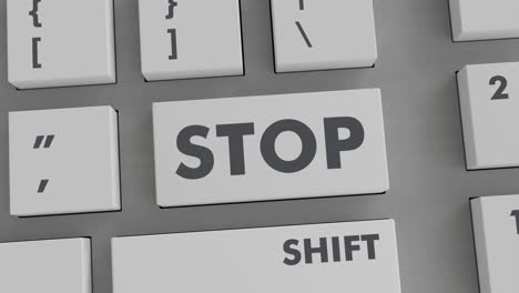 STOP-BUTTON-PRESSING-ON-KEYBOARD