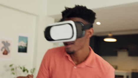 Metaverse,-VR-Und-Gaming-Mit-Schwarzen-Männern