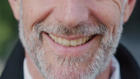 Elderly,-man-and-smile-in-zoom-of-teeth