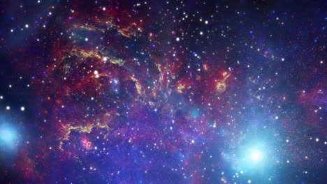 Espacio-Galaxia,-Universo-Y-Nebulosa-Estrellas-Polvo
