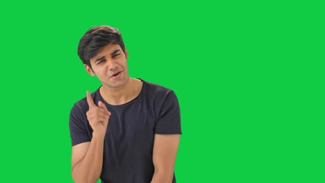 Indian-musician-beatboxing-Green-screen