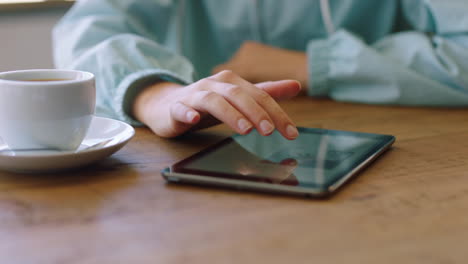 Business-person-hands-with-tablet-for-website