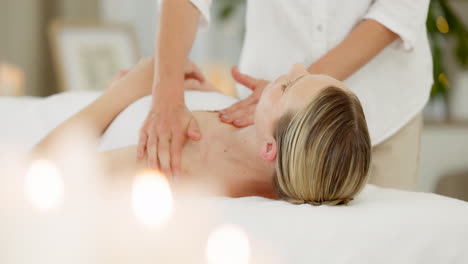 Massage,-Entspannung-Und-Spa-Mit-Einer-Liegenden-Kundin