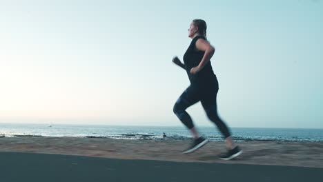 Fitness,-workout-and-running-with-woman