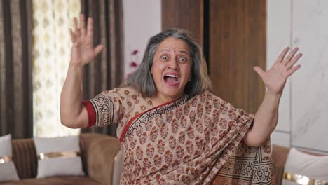 Angry-Indian-old-woman-shouting