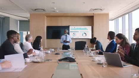 Digital-presentation,-finance-or-business-meeting