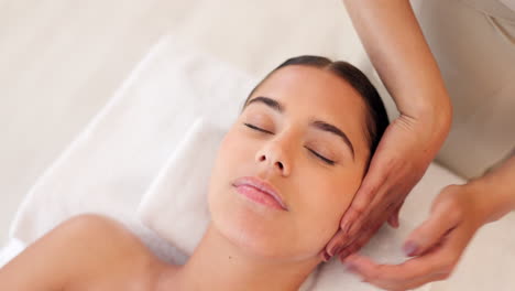 Relax,-woman-and-spa-face-massage-for-a-woman