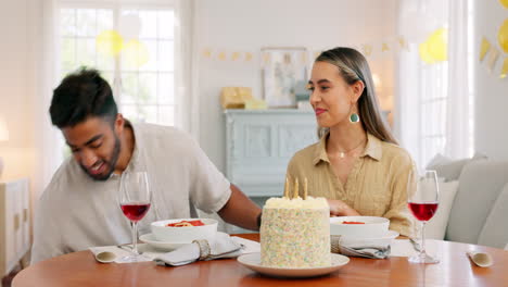 Interracial,-couple-and-celebrate-for-birthday