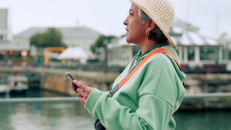 Travel,-gps-and-search-with-old-woman