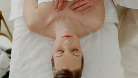 Spa,-chest-massage-and-woman-with-hands