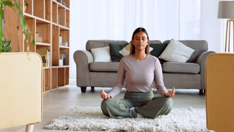 Meditation,-Zen-Und-Frieden-Für-Wellness-Frau
