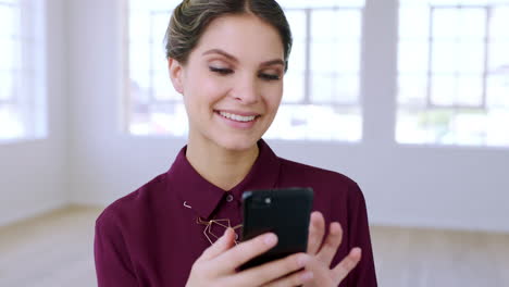 Smartphone,-scroll-and-business-woman-with-online