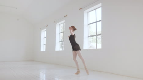 Ballerina,-ballet-dancer-and-split-jumping