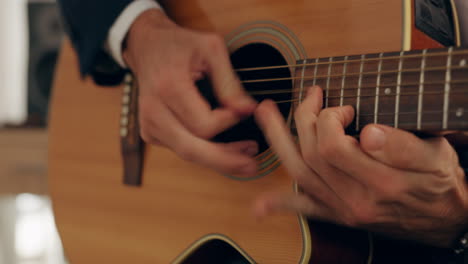 Musik,-Gitarre-Und-Schnelle-Menschenhände-Spielen-Musical