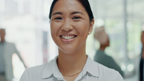 Portrait,-happy-and-success-with-a-business-asian