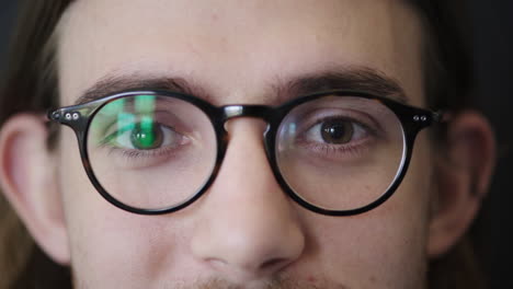 Vision,-Augen-Und-Brille,-Mann