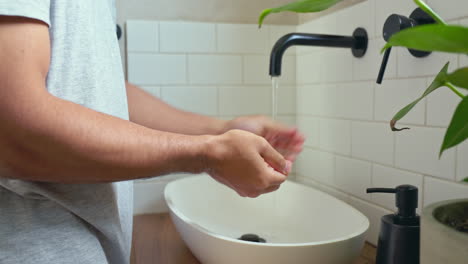 Bathroom,-washing-hands-and-man-hand-cleaning