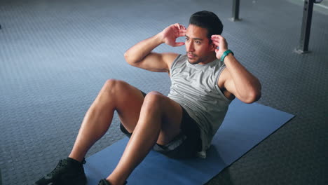Fitness,-man-and-doing-sit-ups-for-wellness