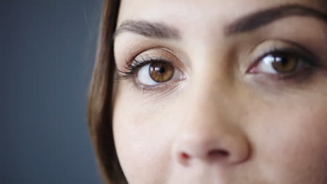 Vision,-Frau-Und-Augen,-Kontaktlinse