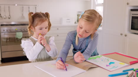 Girl,-drawing-and-art,-teaching