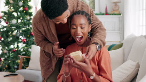 Wow,-christmas-and-black-couple-with-a-surprise