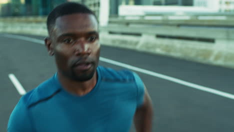 Black-man,-running-and-speed-with-fitness-on-city