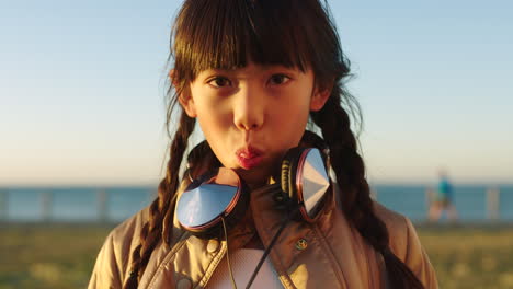 Asiatisches-Kind,-Gesicht-Oder-Gesichtsausdruck