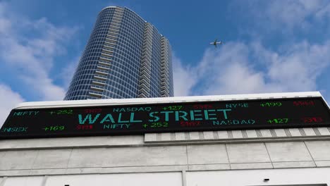 WALL-STREET-Stock-Market-Board