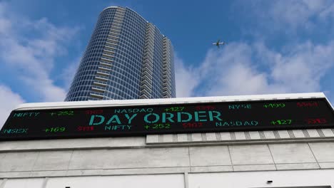 Day-Order-Börsentafel
