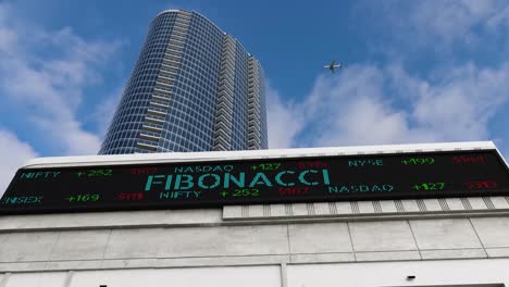 Tablero-Del-Mercado-De-Valores-De-Fibonacci