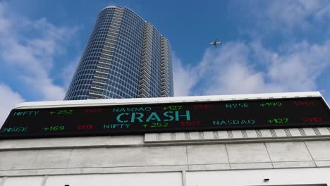 Crash-Börsenbrett