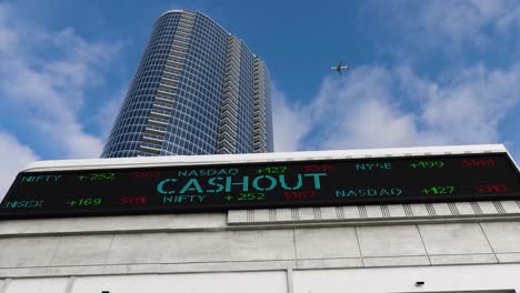 Cashout-Börsenbrett