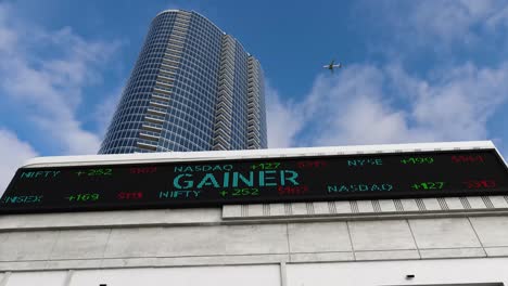 GAINER-Stock-Market-Board