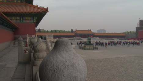 Architektonisches-Detail-Der-Verbotenen-Stadt-In-Peking-China