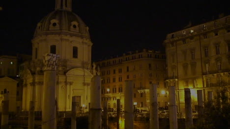 Una-Vista-Nocturna-De-Roma