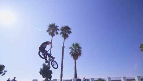 A-BMX-bike-rider-executes-a-high-jump-at-a-skatepark-2