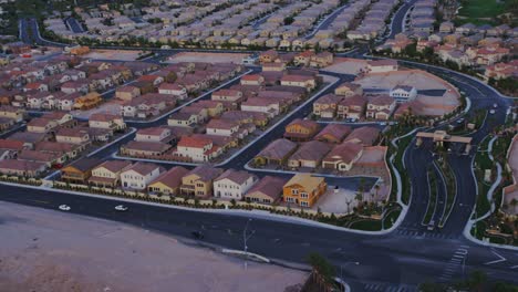Aerial-view-of-suburban-sprawl-near-Las-Vegas-Nevada-2
