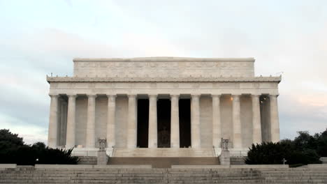 Pedestrians-and-tourists-walk-around-and-through-the-Lincoln-Memorial-in-Washington-DC
