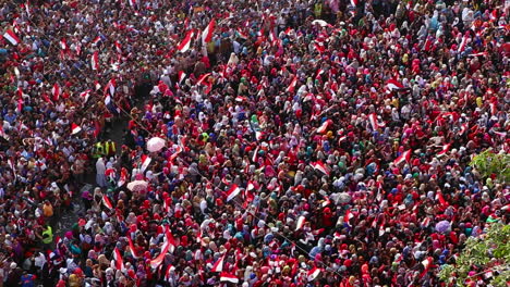 Overhead-view-of-protestors-in-Cairo-Egypt-3