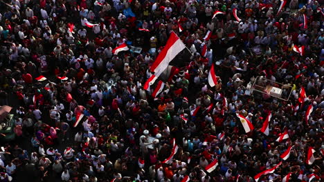 Overhead-view-of-protestors-in-Cairo-Egypt-8