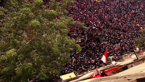 Overhead-view-of-protestors-in-Cairo-Egypt-10