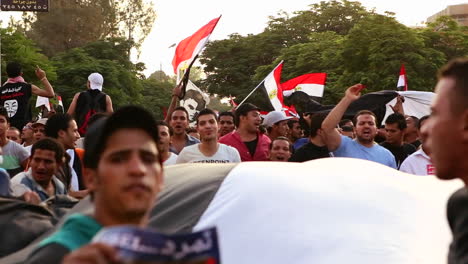 Demonstranten-Marschieren-In-Kairo-Ägypten-2