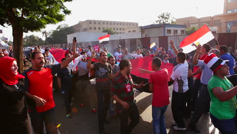 Protestors-march-and-chant-in-Cairo-Egypt