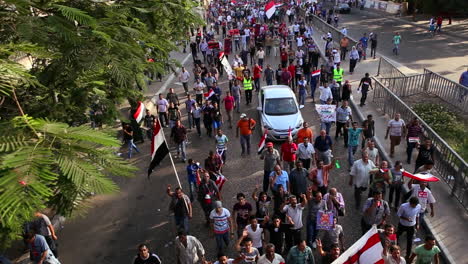 Una-Gran-Marcha-De-Protesta-En-El-Cairo-Egipto-1
