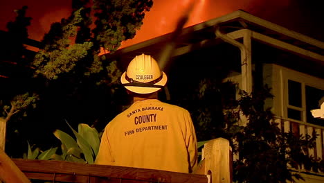 A-Firefighter-Tries-To-Save-A-Burning-House-During-The-Holiday-Fire-In-Goleta-California-1