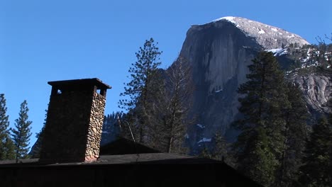 Closeup-Of-A-Cabin-Chimney-In-Yosemite